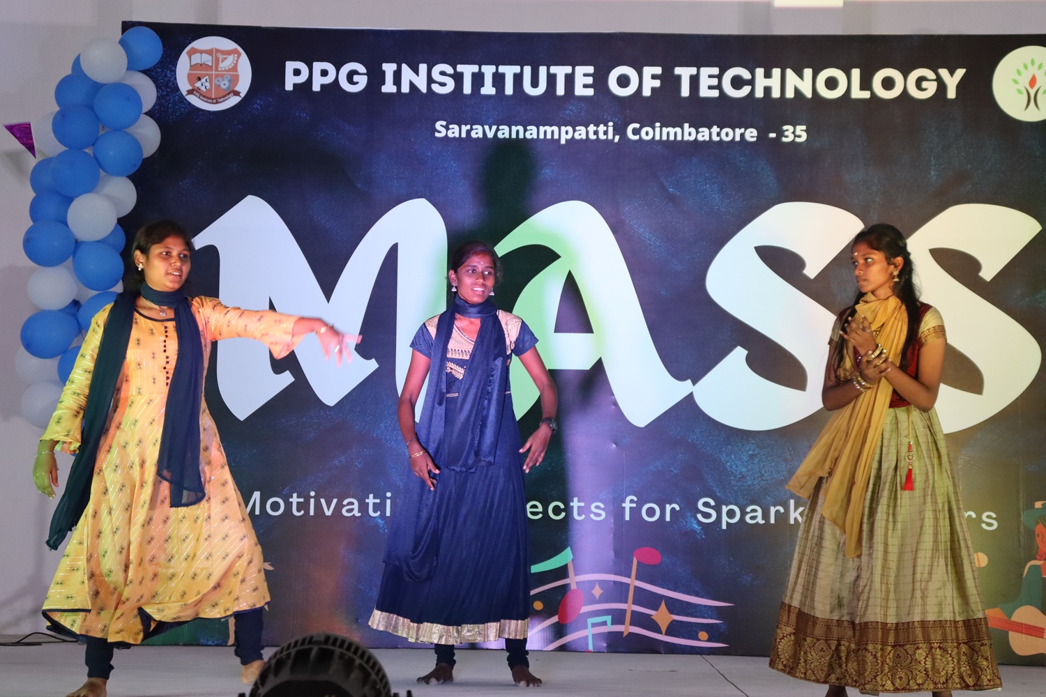 Photo of performing
            dancer